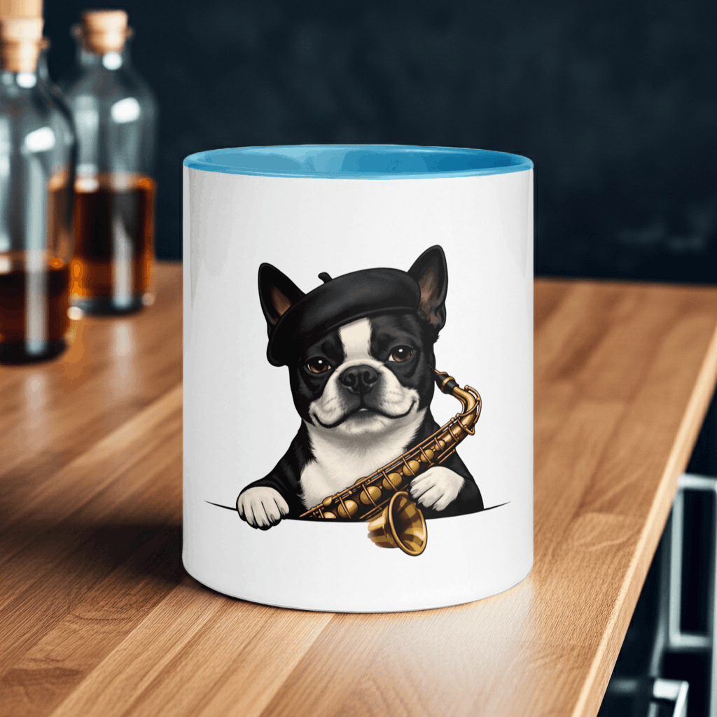Boston Terrier Accent Mug