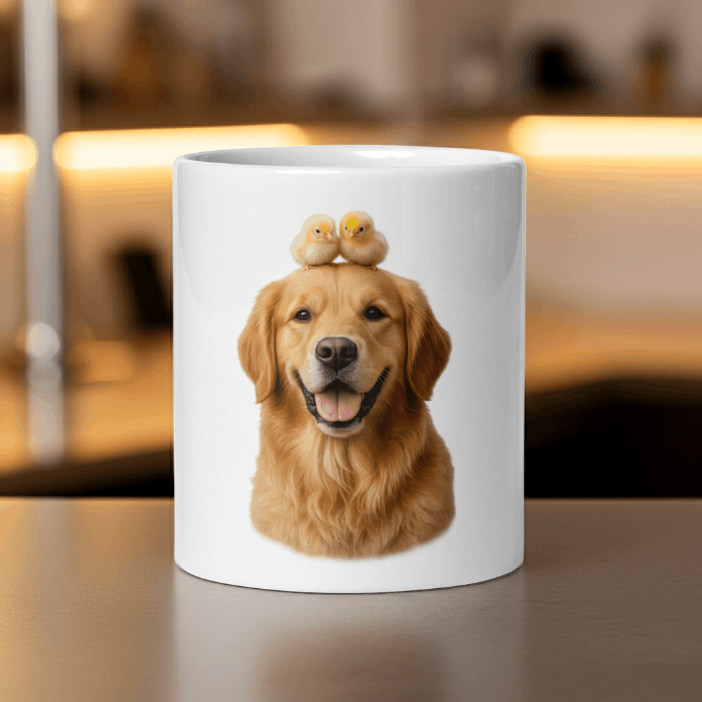 Golden Retriever Coffee Mug