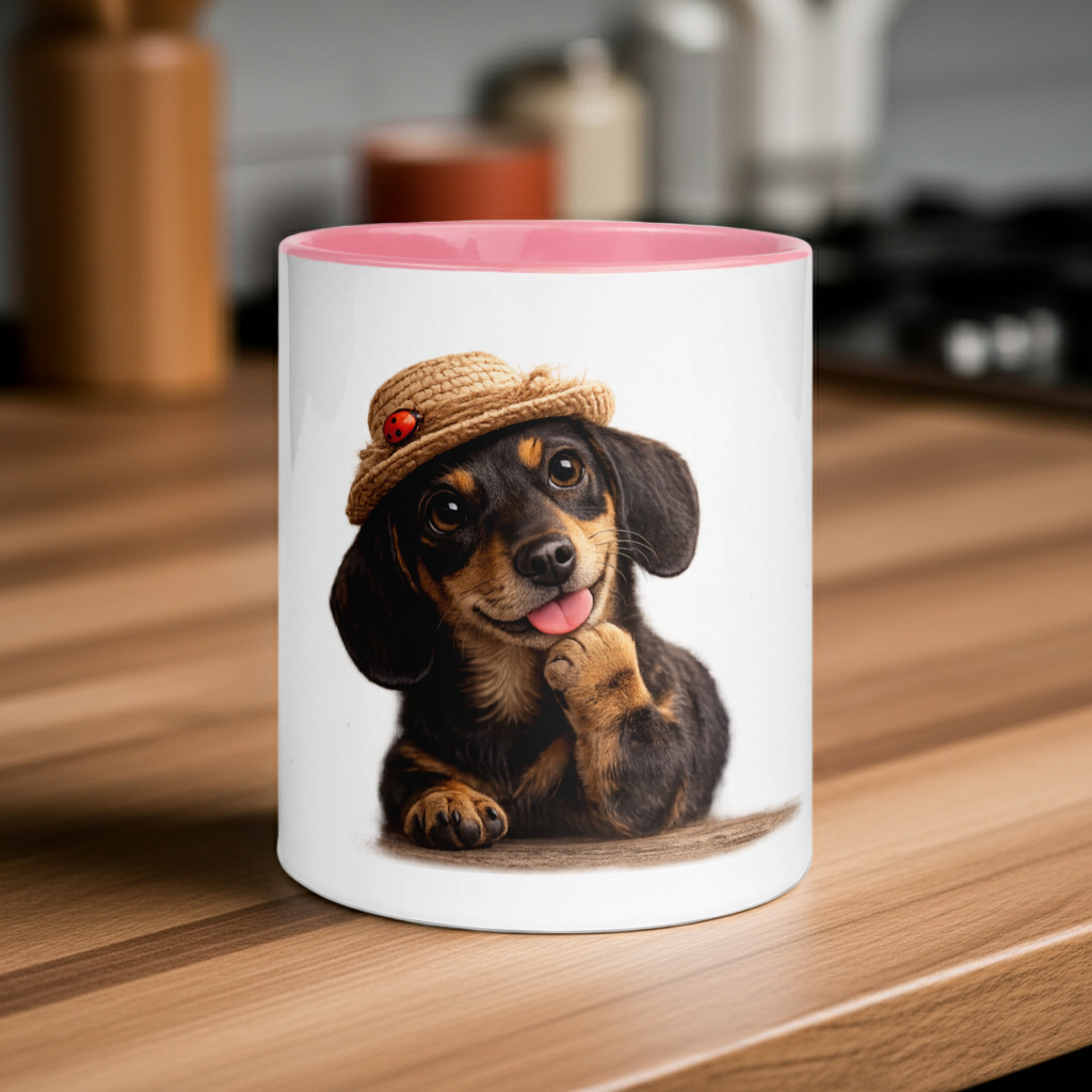 Dachshund Accent Mug