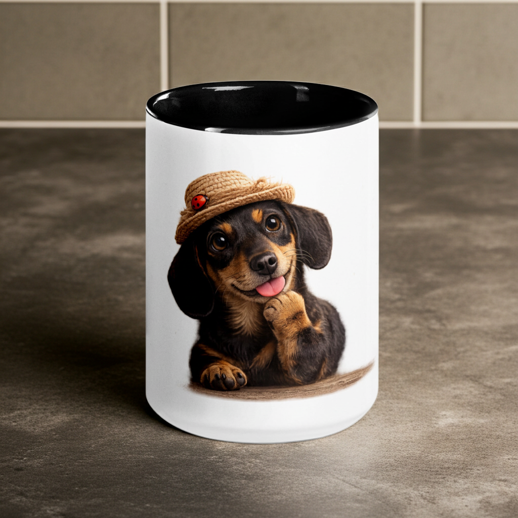 Dachshund Accent Mug