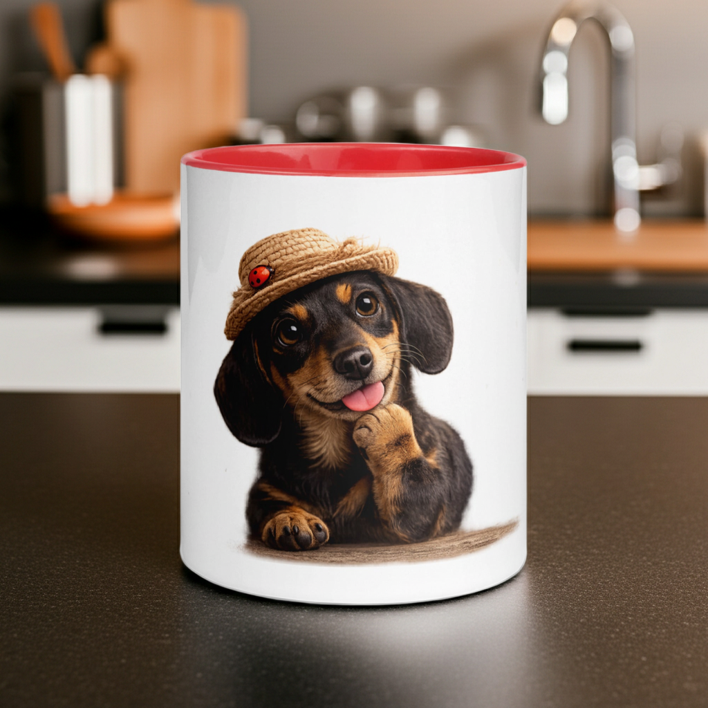 Dachshund Accent Mug