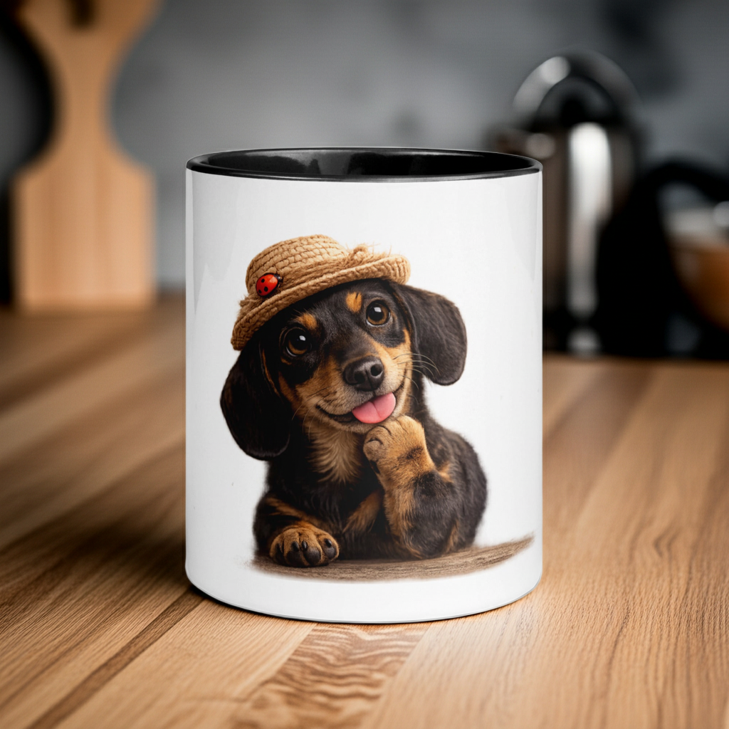 Dachshund Accent Mug