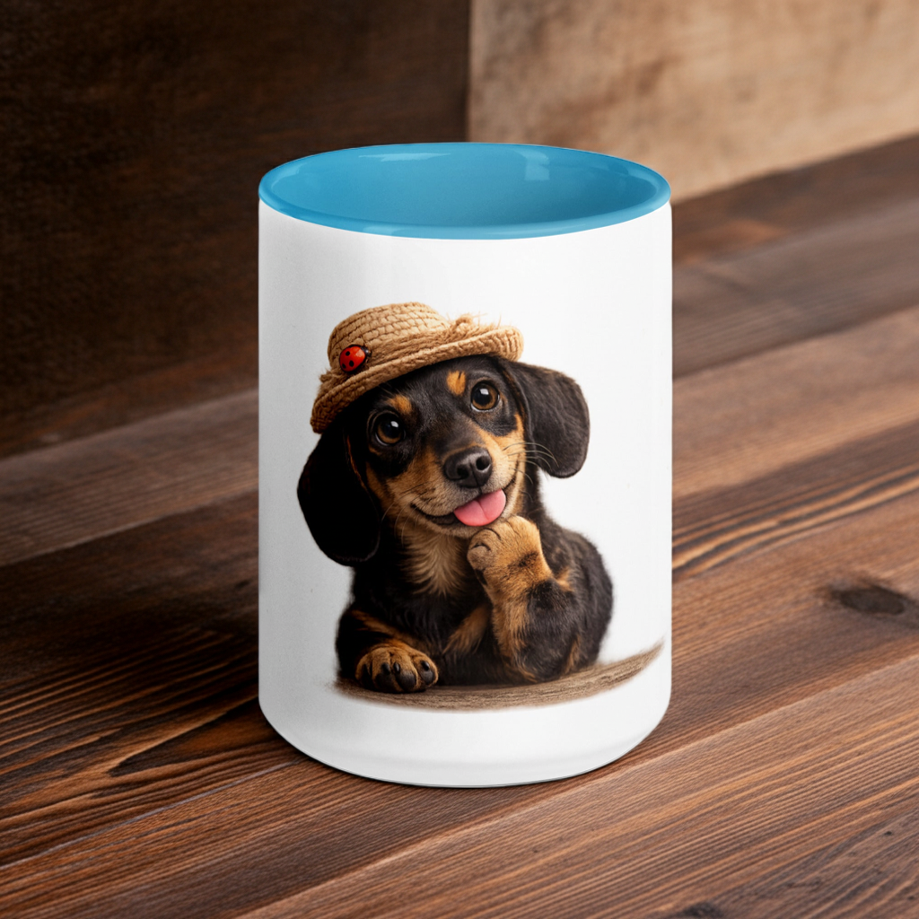 Dachshund Accent Mug
