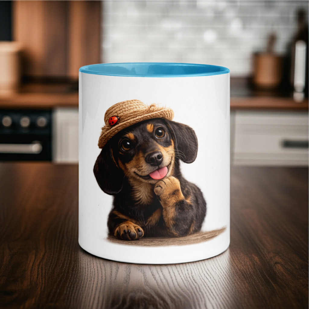 Dachshund Accent Mug