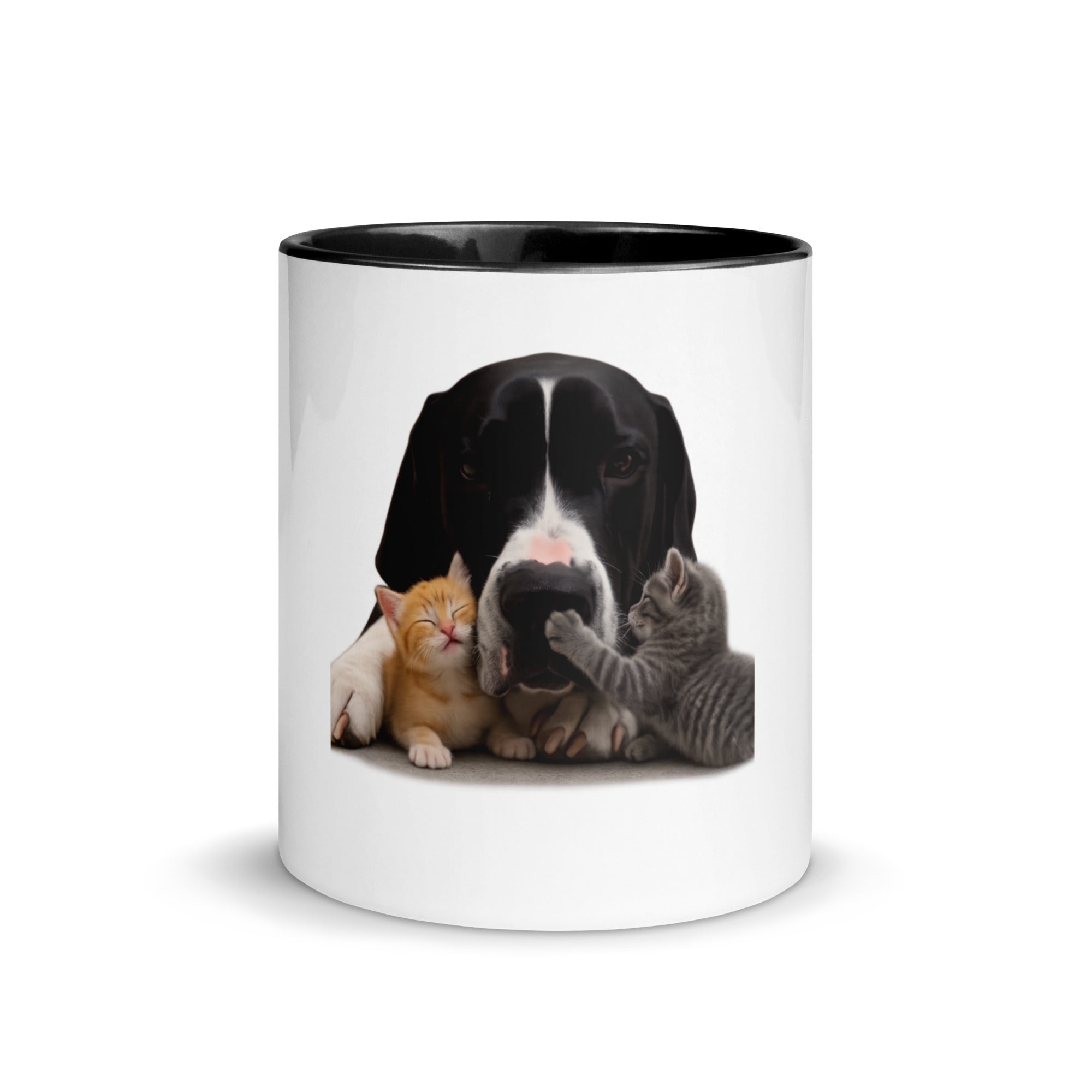 Great Dane black accent Mug 11 oz