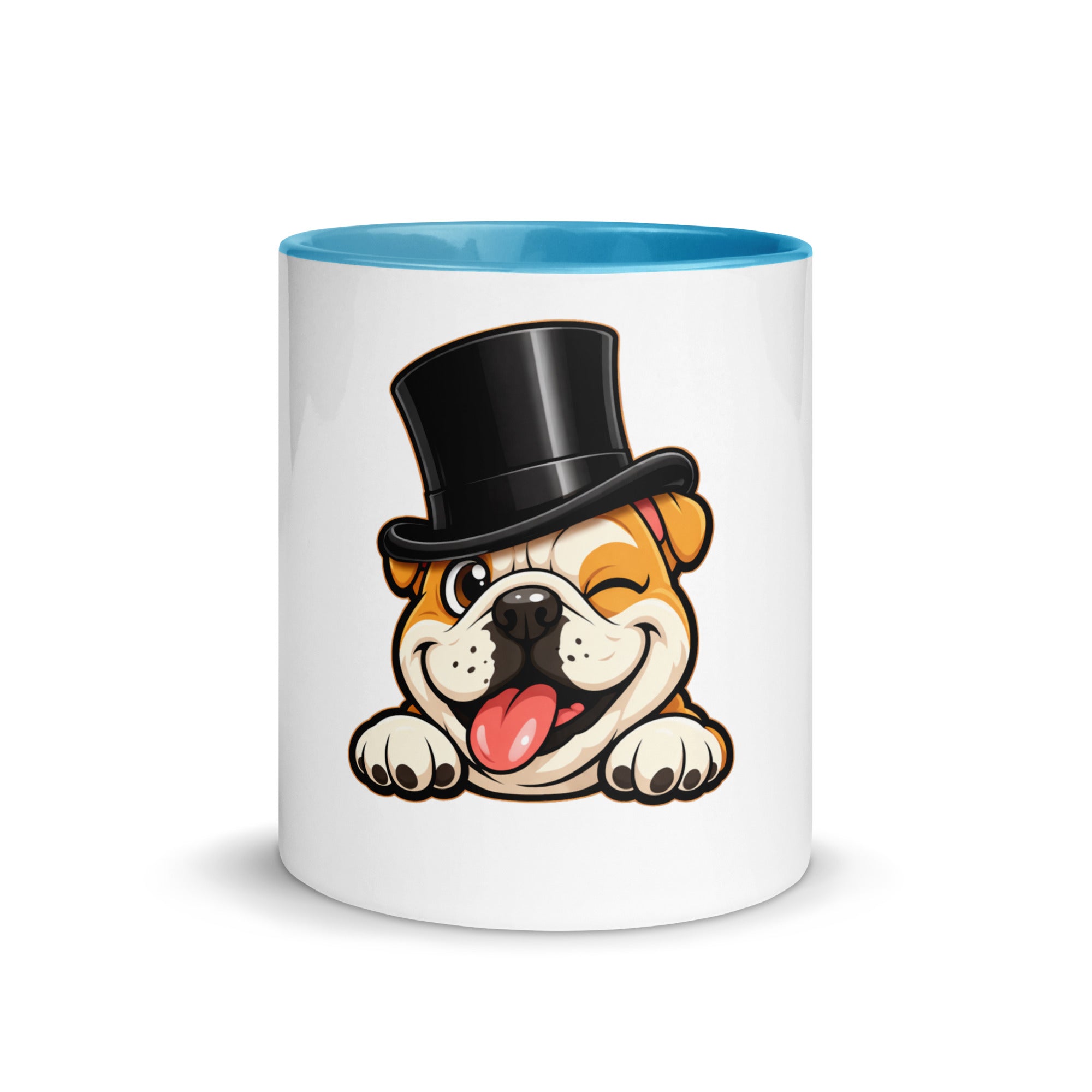 Cozy English Bulldog accent mug 11 oz