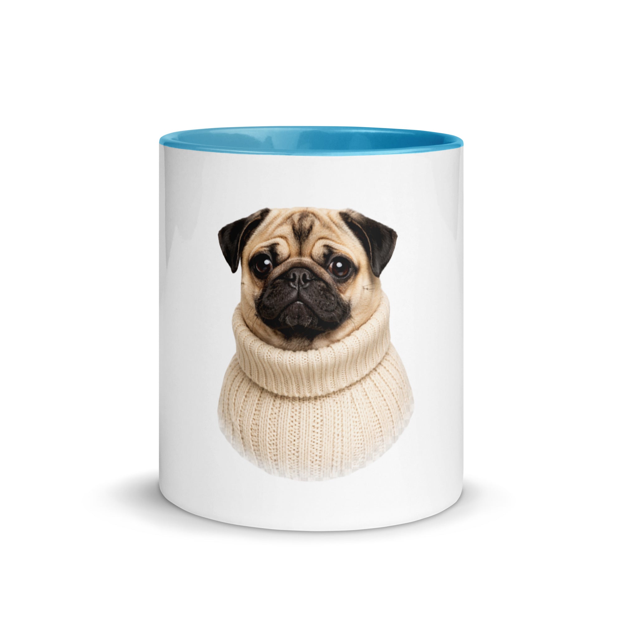 Cozy Pug accent mug 11 oz