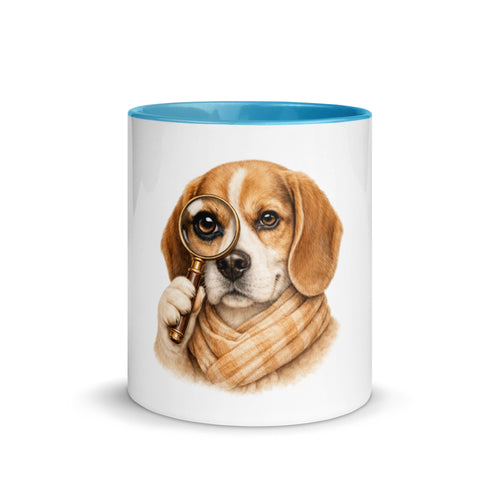 Cozy Beagle accent mug 11 oz