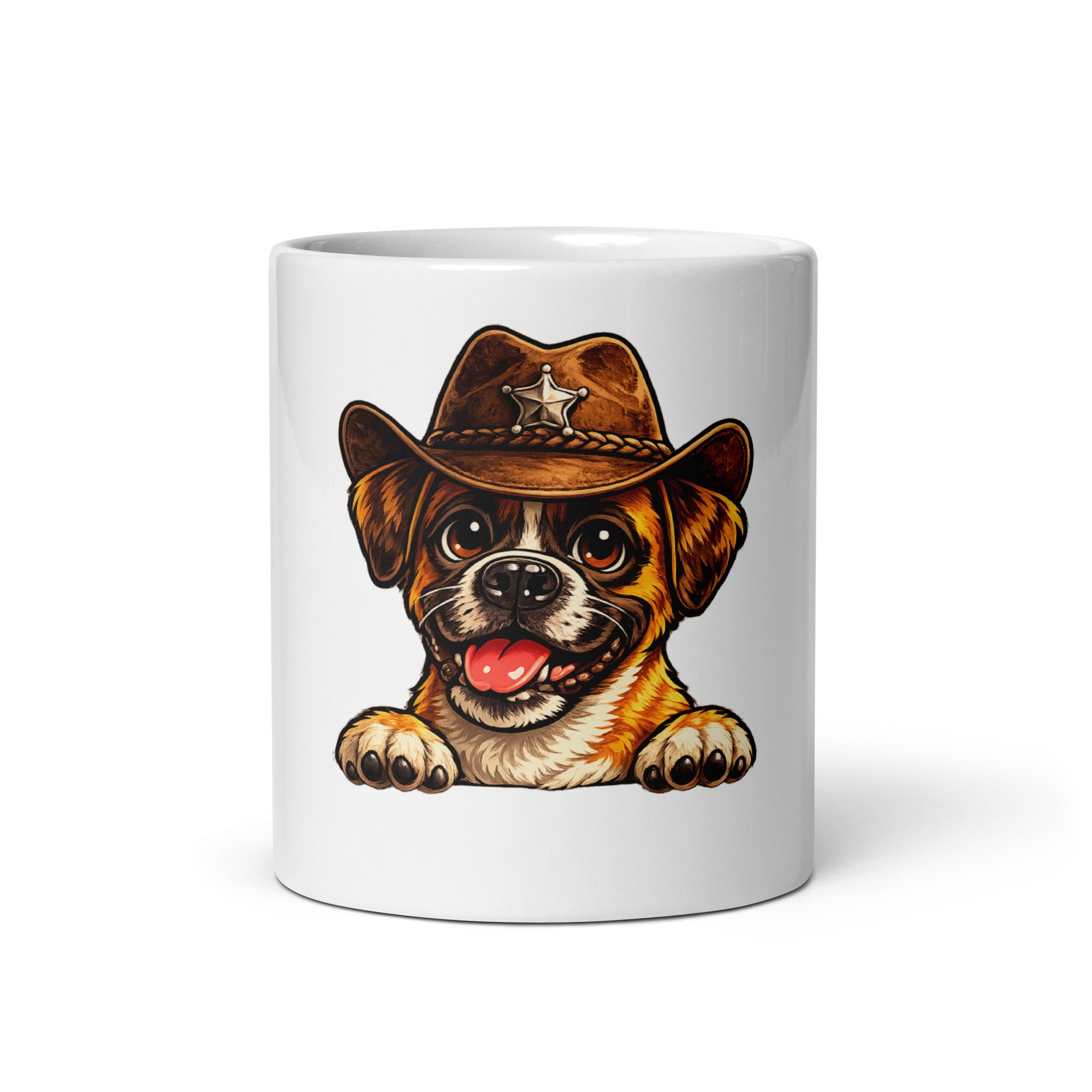 Cozy Boxer white mug 11 oz