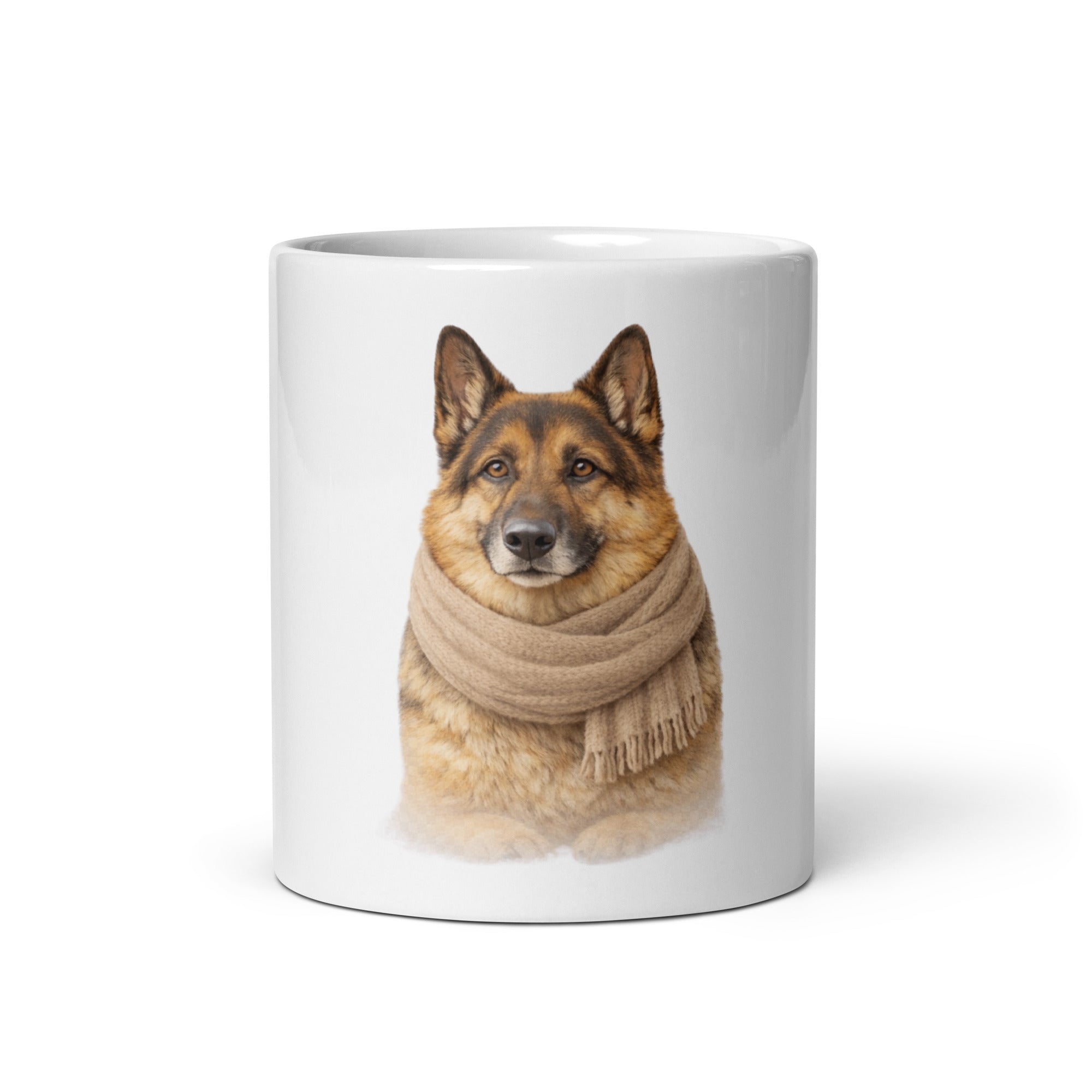 Cozy German Shepherd Mug