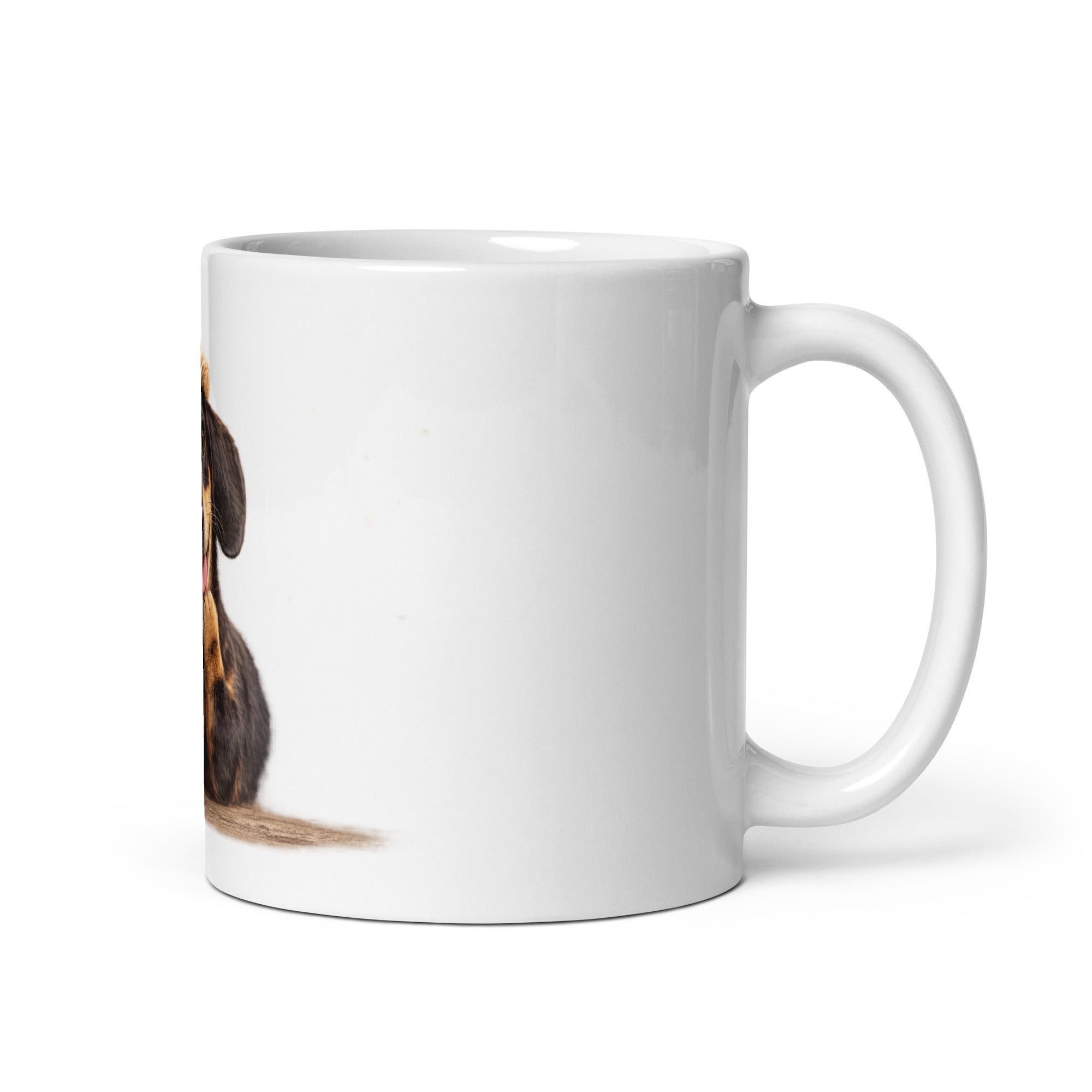 white dachshund cup for dog lovers